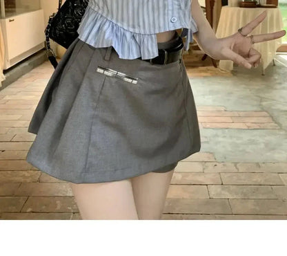 Bow-rinked Striped Shirt for Women Summer French Sweet and Spicy Puff Sleeve Shirt Short Short Sleeve Top