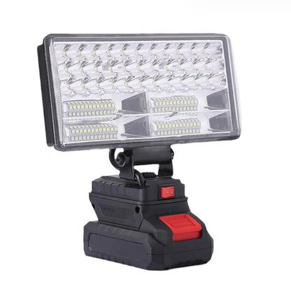 For Dewalt 18V Li-ion Battery LED Work Light 3/4 Inch Flashlight Portable Emergency Flood Lamp Camping Lamp