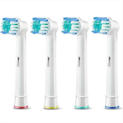 4pcs Toothbrush Head Compatible with Braun Oral B Electric Toothbrush, Replacement Brush Heads for Oral B Vitality Pro 1000 2000