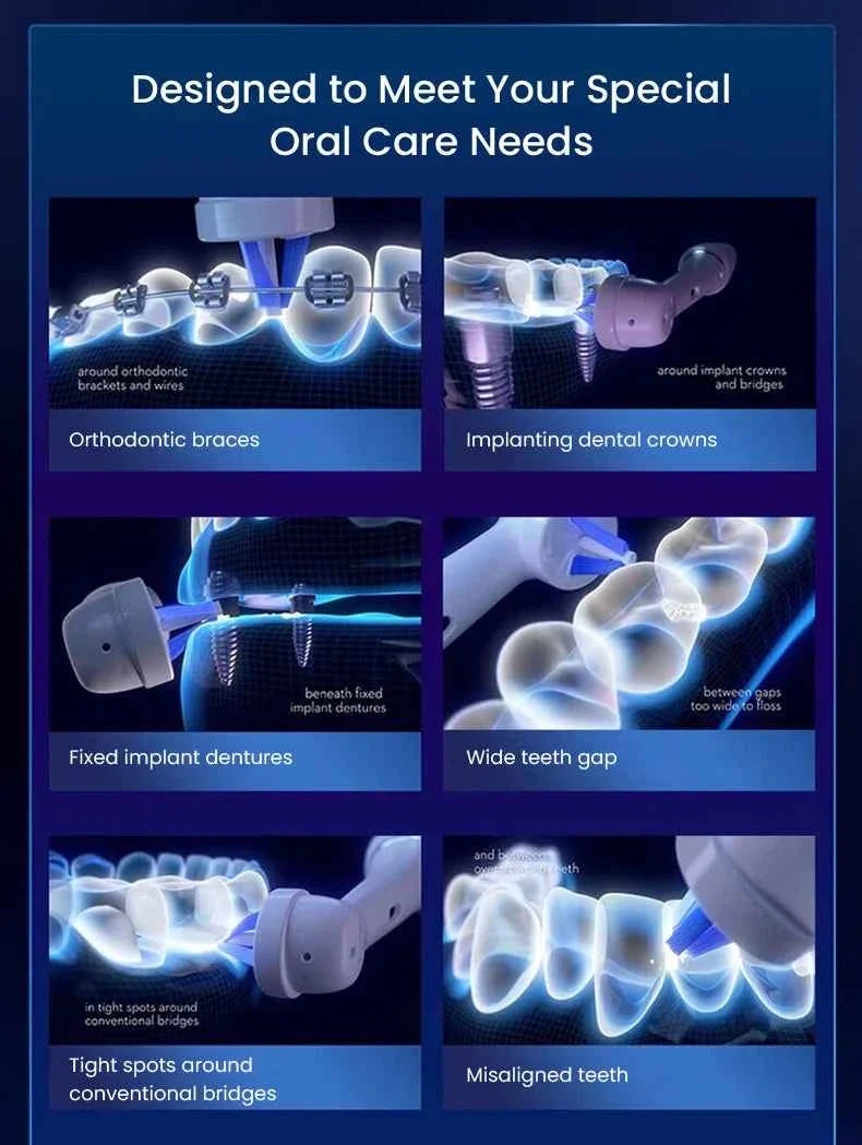 Original Brush head for Oral B iO 2/3/4/5/7/8/9 Electric Toothbrushes Designed for Teeth Deep Clean Remove Tooth Stains