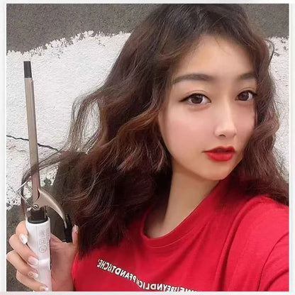 Electric Heating Curly Hair Stick Curling Iron Hair Straightener Wave Waver Beauty Salon Styling Tool Appliances Crimping Iron