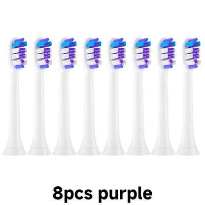 4/8pcs Replacement Toothbrush Heads Compatible with Philips Sonicare Soft Replacement Electric Brush Head 4100 6500 6100 7500 5