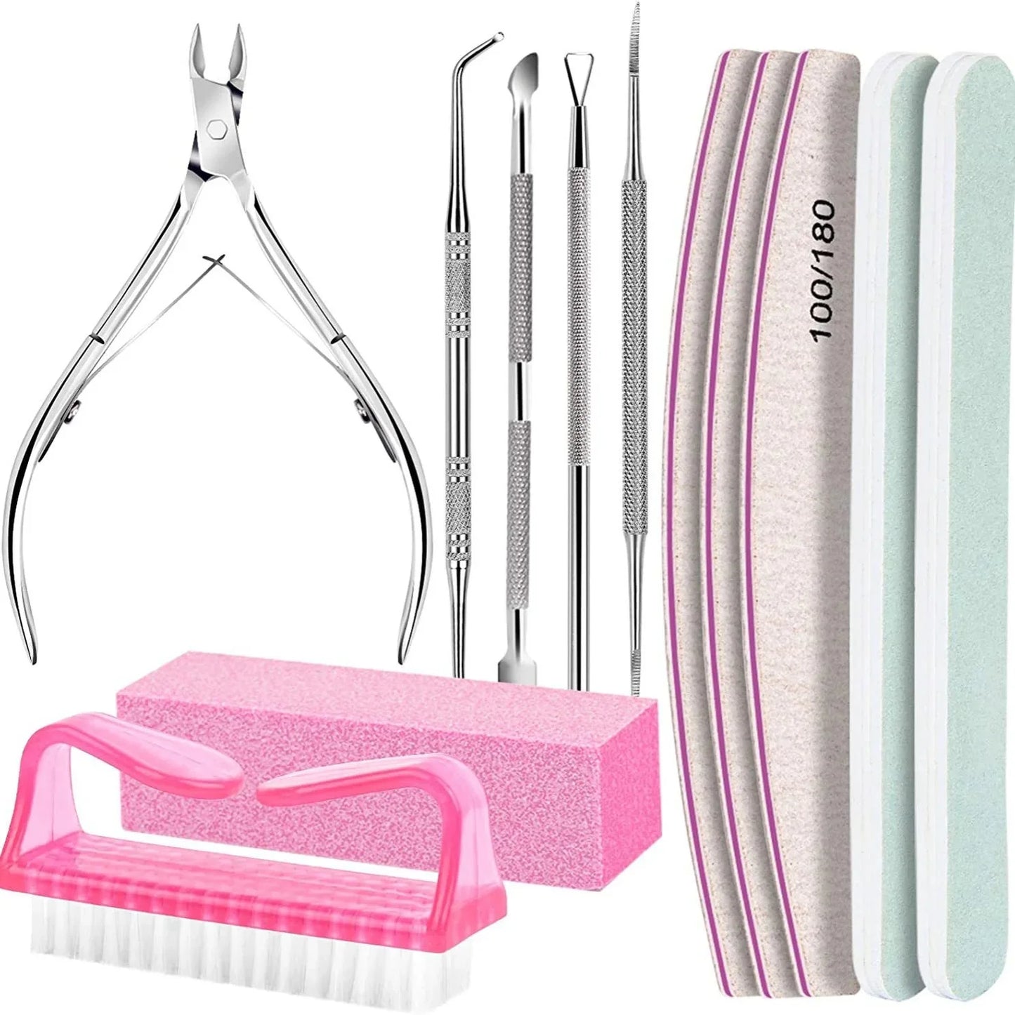 Nail Kit Set Acrylic Powder Monomer Acrylic Liquid For Nail Extension Professional Gel Manicure Set False Nails Art Tools Set *&
