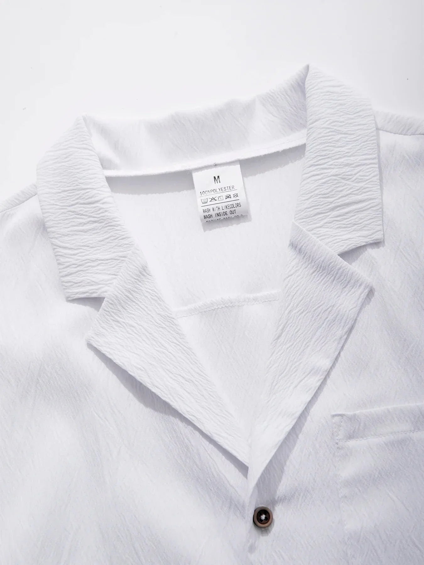 New Mens Short Sleeve T-Shirts Summer Trendy Breathable Loose Youth Basic Cotton Pocket Top Solid Color Stand Up Collar Shirts
