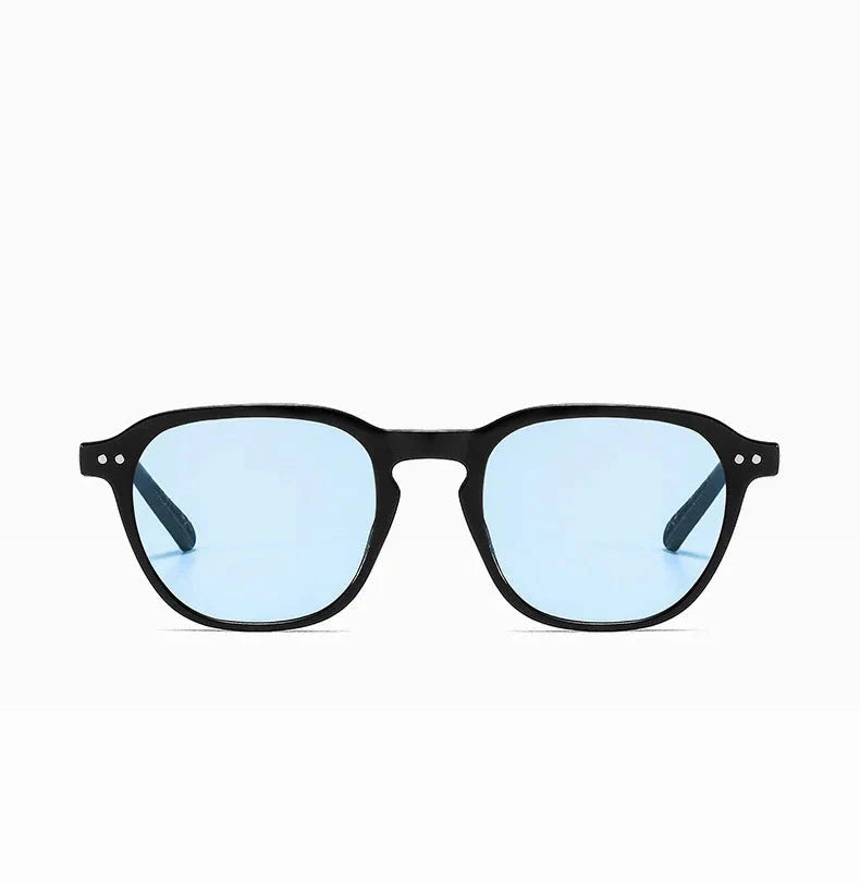 Fashion Square Round Sunglasses Men Women Brand Designer Retro Sun Glasses Male Female Small Frame Vintage Rivet Oculos De Sol