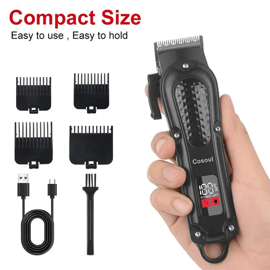 Adjustable Hair Trimmer T9 Vintage Hair Clipper Electric Beard Trimmer Hair Length Adjustable Haircut Machine Kit Boyfriend Gift