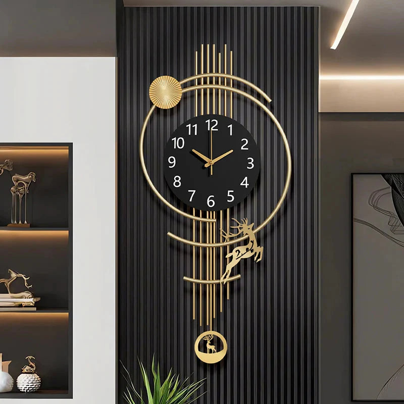 Wall Clock Large Bathroom Decor Room Digital Room Watch Interior Wall Decoration Gaming Decoration For Bedroom Accessories Live