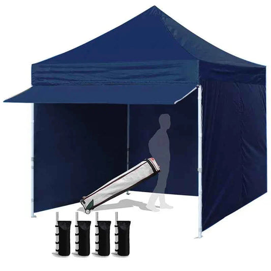 3x3m Pop-Up Waterproof Garden Gazebo - Heavy Duty Folding Event Tent