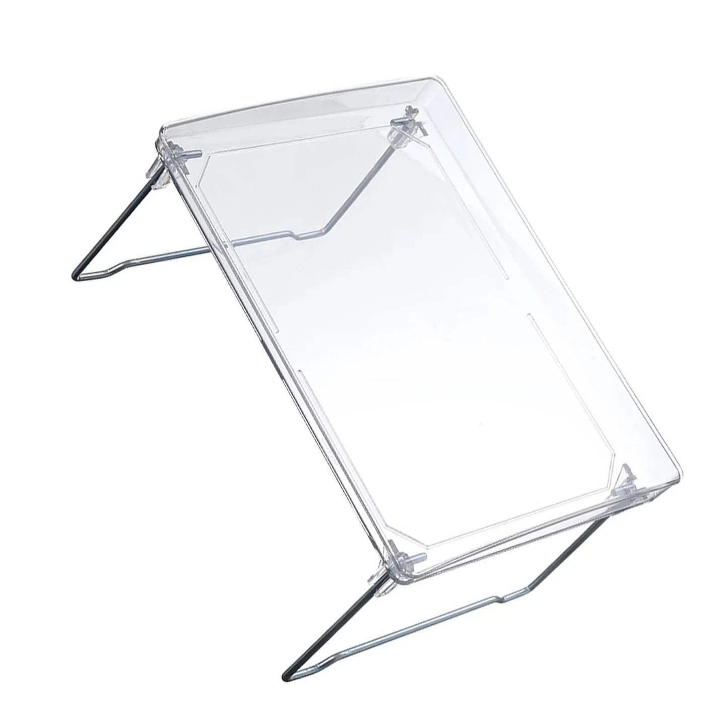 Foldable Desktop Storage Shelf Easy To Assemble  Multifunction Large Space Stackable Space Saving Stylish for Bathroom