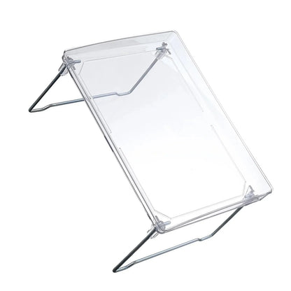 Foldable Desktop Storage Shelf Easy To Assemble  Multifunction Large Space Stackable Space Saving Stylish for Bathroom