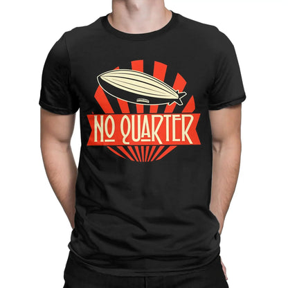 Men T-Shirts Leds Zeppelins Mother Ship Art Amazing Tee Shirt Short Sleeve  T Shirts O Neck Clothes