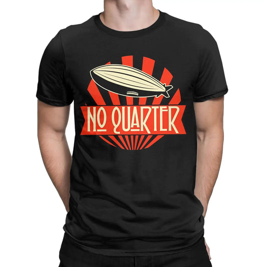 Men T-Shirts Leds Zeppelins Mother Ship Art Amazing Tee Shirt Short Sleeve T Shirts O Neck Clothes