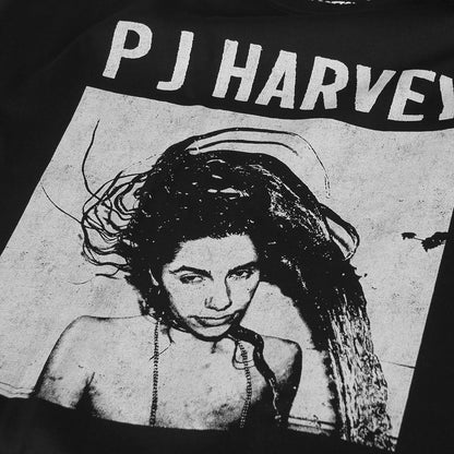 PJ Harvey T-Shirt Rid Of Me Indie Rock Singer John Parish Kate Bush Printed Short Sleeves Men's Printed Loose Clothing Shirt