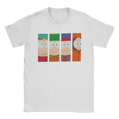 T-shirts Men Women Funny Cartoon Cute Comic Summer Cotton Casual Short Sleeve Round Neck Clothing Loose Tops