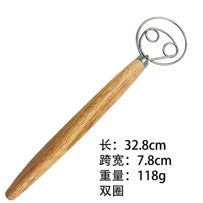 Sourdough Bread Baking Supplies Inclued Sourdough Danish Dough Whisk Bread Lame Scraper Dough Cutter Perfects Gift for Baker