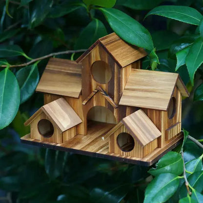 Bird Houses Bird Room Large Bird House for Garden Courtyard Backyard Decor Finch Bluebird Cardinals Handmade Humming 2026 1pcs