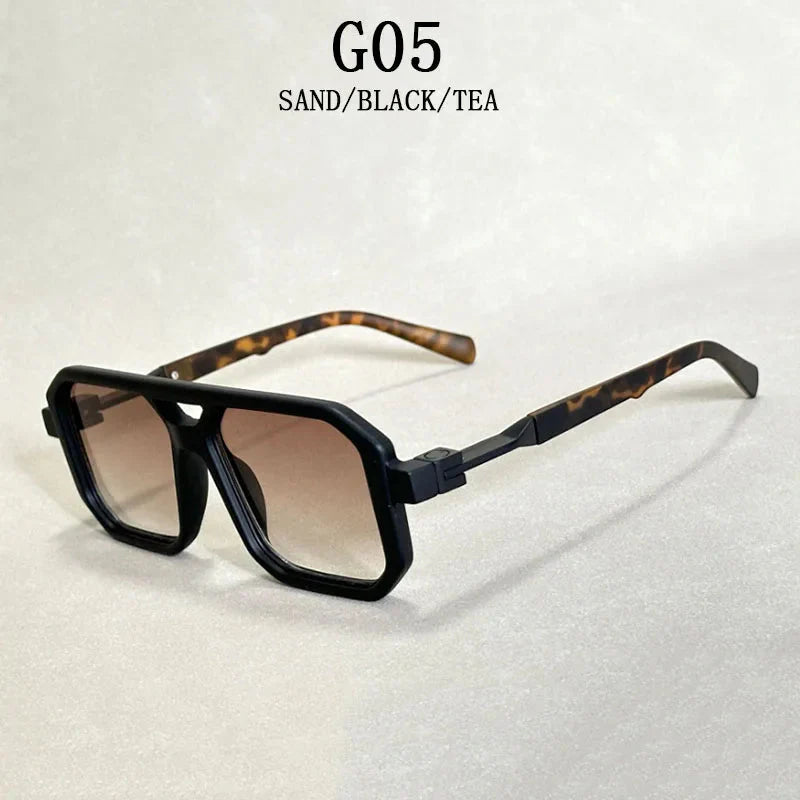 2024 Square Sunglasses For Men Vintage Fashion Glasses Sunglasses Women Trendy Dropshipping Shades Gafas De Sol Hombre Lunette