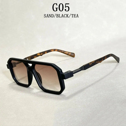 2024 Square Sunglasses For Men Vintage Fashion Glasses Sunglasses Women Trendy Dropshipping Shades Gafas De Sol Hombre Lunette