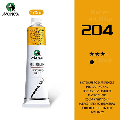 Marie's Oil Paint 170ml/5.95oz Large Tube,Art Supplies for Canvas Painting,Egg,Graffiti,Fabric,Stone,Leather,Wood,Ceramic