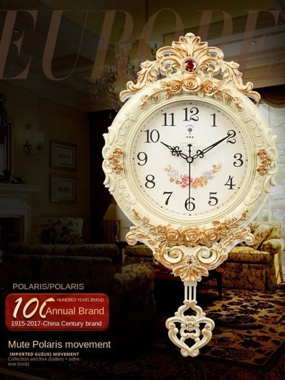 Polaris Light Luxury Home Design 60cm Wall Clock
