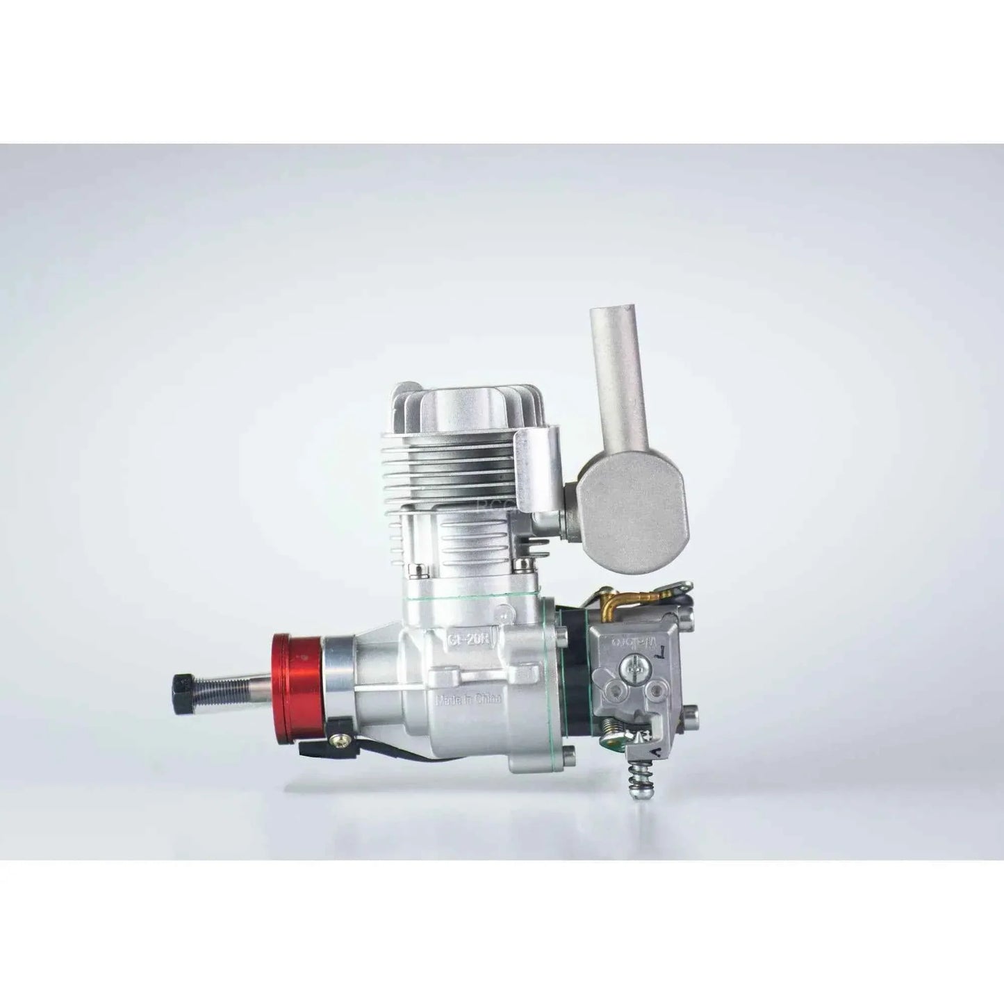 RCGF 20cc RE Rear Exhaust Gas Engine, Walbro Carburetor for Sport Scale RC Models