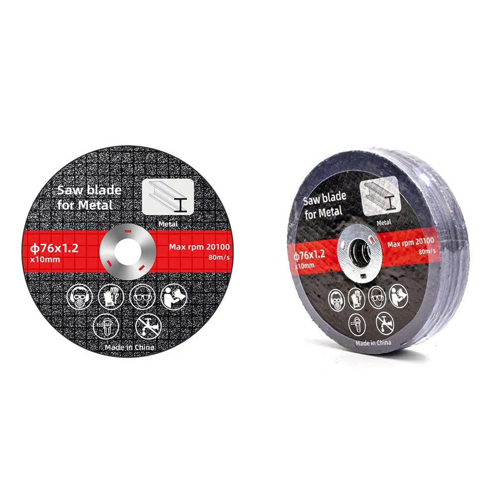 1-30PCS 76mm Metal Cutting Discs Sanding Grinding Cut Off Circle Wheels Saw Blades Discs for Electric Angle Grinder Accessories