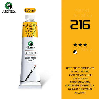 Marie's Oil Paint 170ml/5.95oz Large Tube,Art Supplies for Canvas Painting,Egg,Graffiti,Fabric,Stone,Leather,Wood,Ceramic