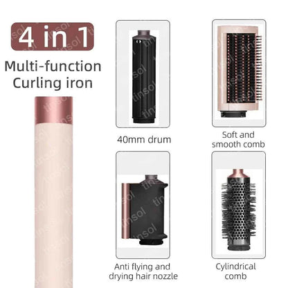 7-in-1 multifunctional curling iron  hair dryer and straightener set, styling tool that allows salon-quality styling at home