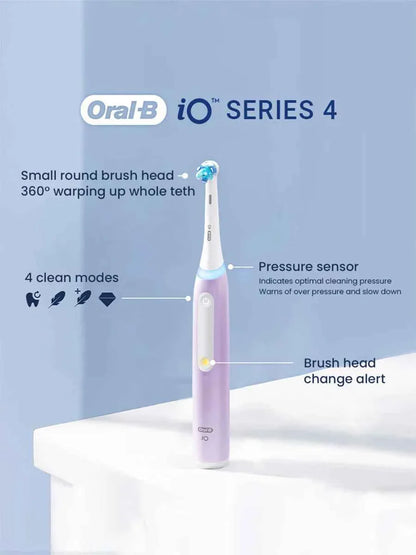 Oral B Electric Toothbrush IO Series Rechargable Waterproof Smart Rotating Timing Electronic Tooth Brushes iO4 iO5 iO7 iO9