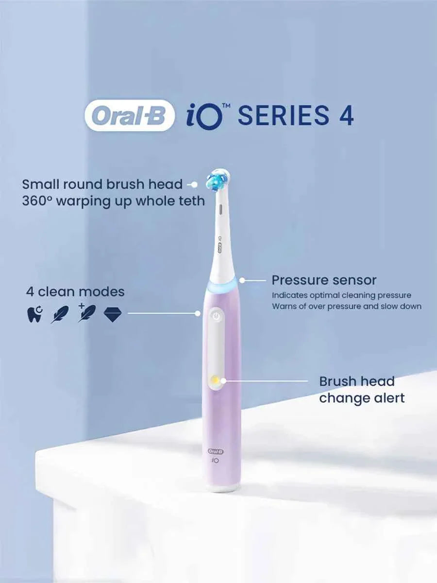 Oral B Electric Toothbrush IO Series Rechargable Waterproof Smart Rotating Timing Electronic Tooth Brushes iO2 iO3 iO4 iO7 iO9