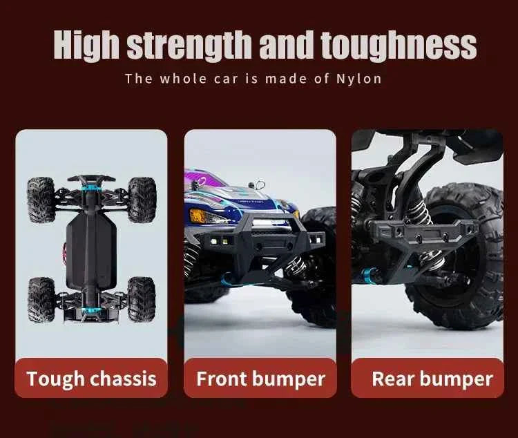 RC Car 75KM/H High Speed Racing Remote Control Car Truck for Adults 4WD Off Road Monster Trucks Climbing Vehicle Christmas Gift