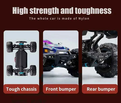 RC Car 75KM/H High Speed Racing Remote Control Car Truck for Adults 4WD Off Road Monster Trucks Climbing Vehicle Christmas Gift