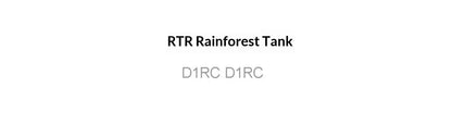 D1rc Rainforest Combat Vehicle Remote-Control Electric Four-Wheel Steering Climbing Car Rcrfc Competition-Specific Off-Road Car