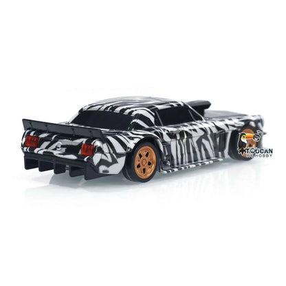 RTR RC Dift Race Car 1/43 Scale 4WD Gyro Four-wheel Drive Radio Control High Speed Model 2.4G Racing Drifting Cars Gifts Toys
