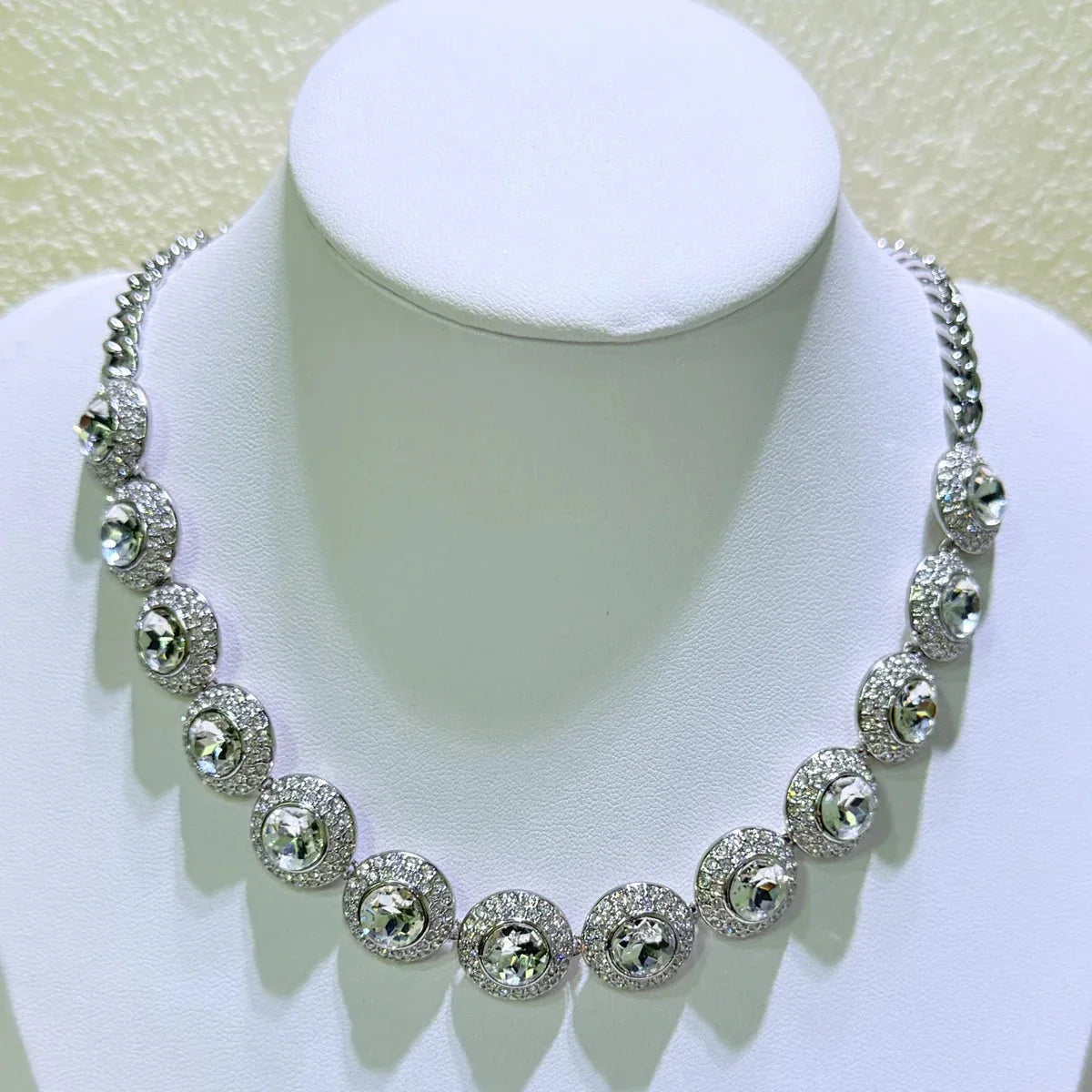 2025 New Fine Jewelry Set Luxury White Gold High Quality Geometric Crystal Luxury Necklace Bracelet Earrings Ring Gift for Women