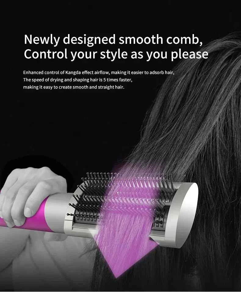 7-in-1 multifunctional curling iron  hair dryer and straightener set, styling tool that allows salon-quality styling at home