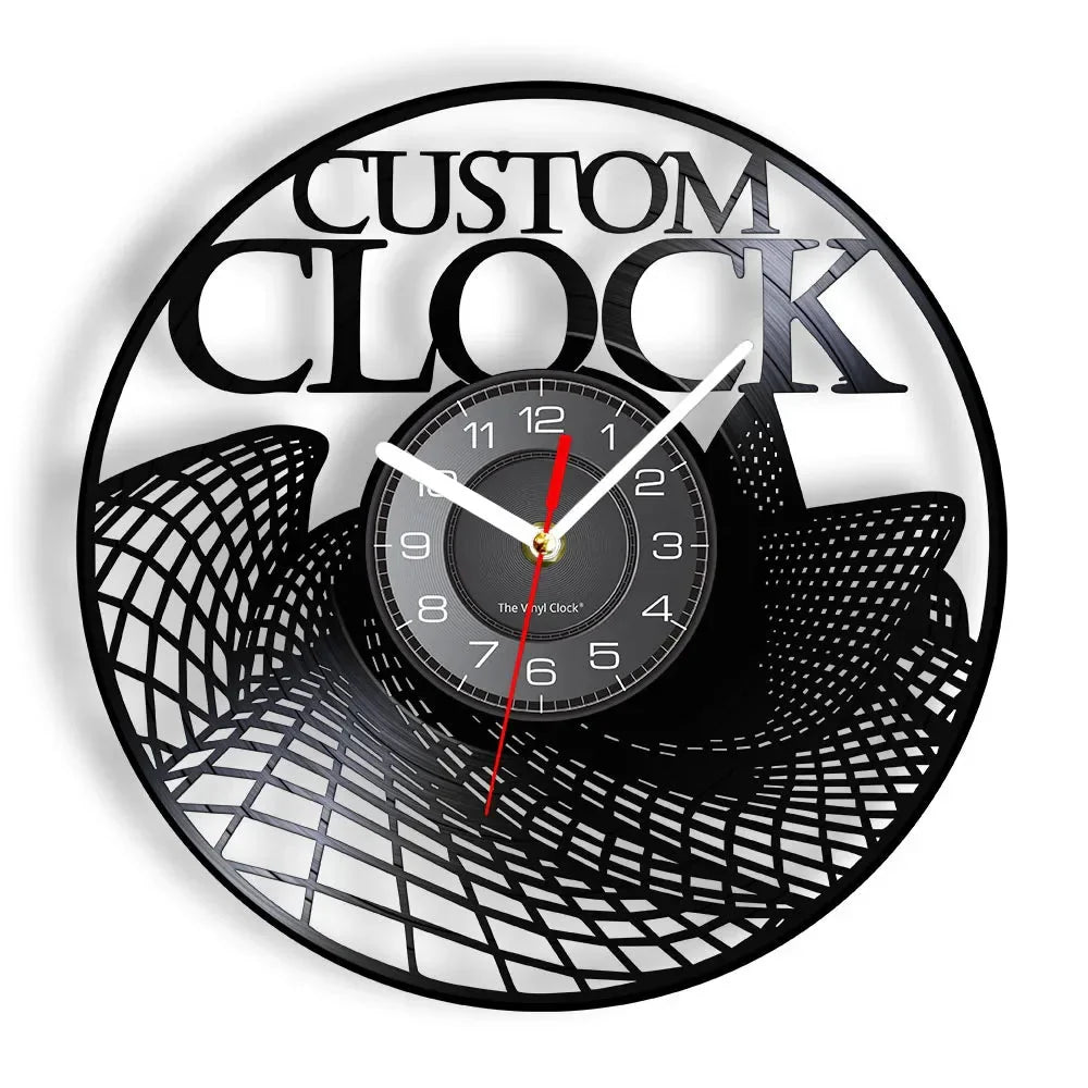 The Kitchen The Heart Of The Home Inspired Vinyl Record Clock Modern Design Vinyl Wall Watch Kitchen Decor Noiseless Timepieces