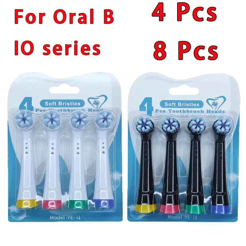 4 Pcs 8 Pcs Toothbrush head Suitable For Oral  B Io Series electric toothbrush Brush Head Precision Clean oral B toothbrush head