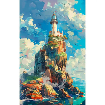 DIY Paint by Numbers Kit for Adults - Natural Scenery & Botanical Canvas Art