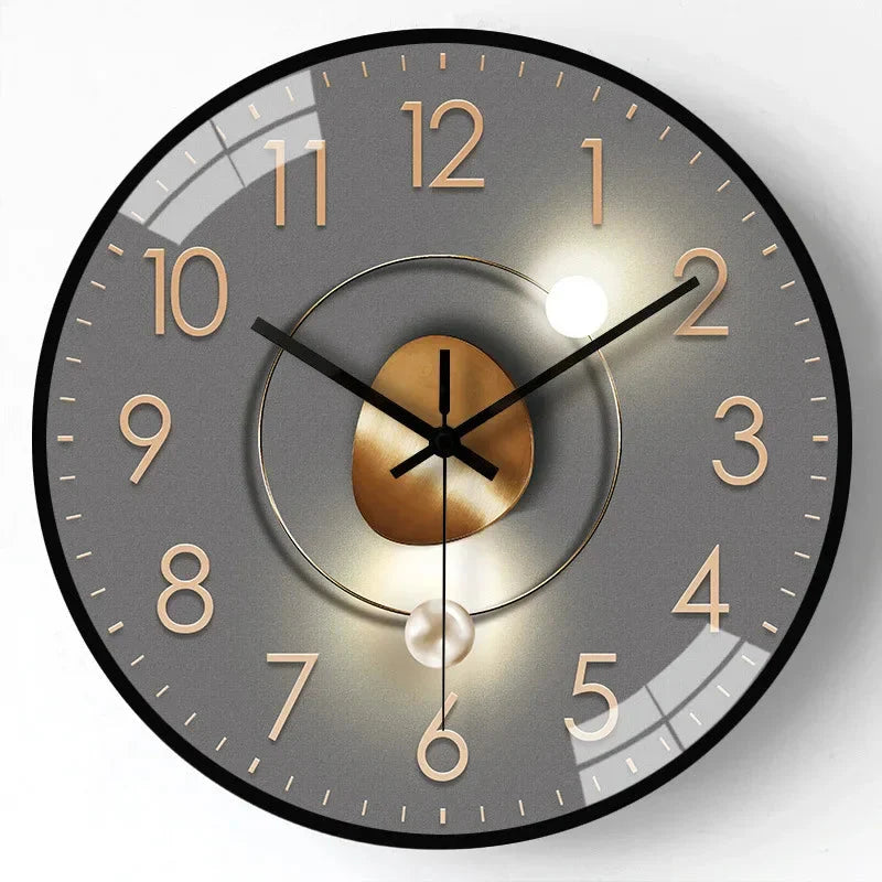 Nordic Style Home Decorative Wall Clock 8"