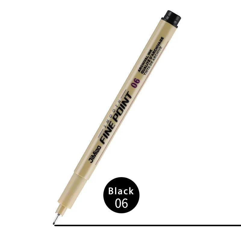 Line Drawing Pen Art Pigment Ink Drawing Waterproof Art Architecture School Supplies Paint Brushes Pinceles Painting Supplies