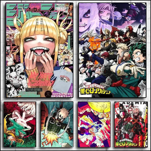 Painting By Numbers for Adult  Classic Anime My Hero Academia Paint By Number Home Decor