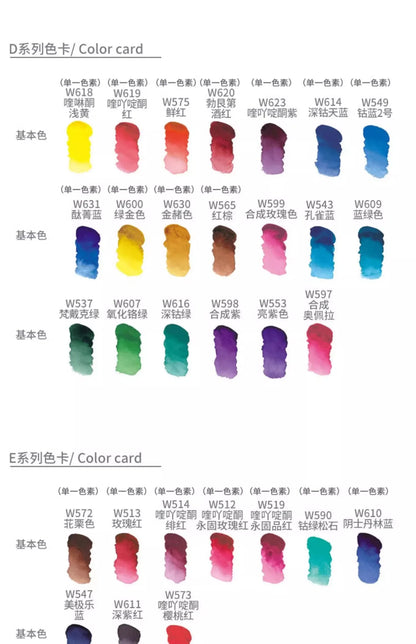 Korea MIJELLO tube watercolor artist 15ml watercolor paint mission series art supplies