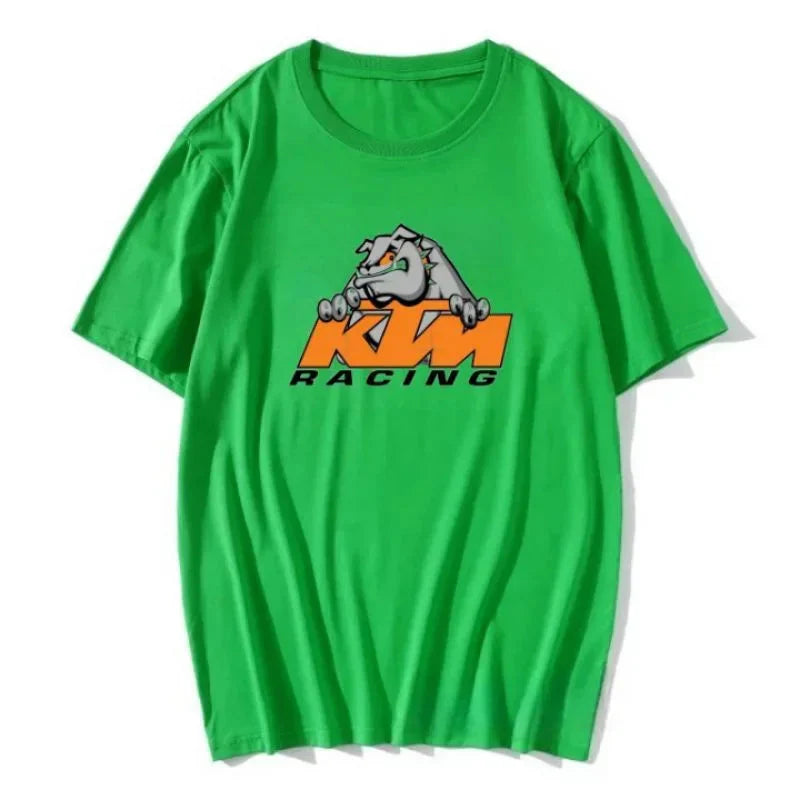 KTM RACING T-shirts personnalisés pour hommes et femmes, Distro couleur unie2026