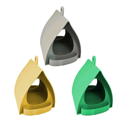 Hanging Bird Feeder Large Capacity Outdoor Bird Feeder Birdhouse Garden Bird Feeder for Sparrow Finch Balcony Yard Porch