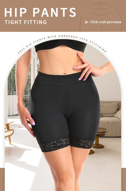 Women Butt Lifter Padded Lace Shapewear Thicker Butt Enhancer Control Panties Seamless Fake Buttock Underwear Big Booty Shorts