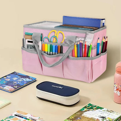 Art Supplies Teacher Portable Storage Bag, Gardening and Trimming Tool Bag, Craft Work Storage Bag, Portable Foldable Tote Pouch