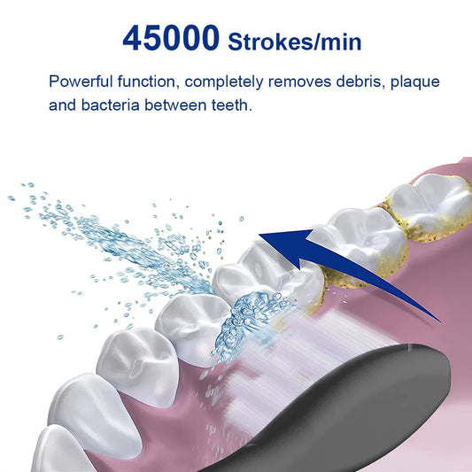 Electric Toothbrush Sonic Electric Toothbrush For Teeth Brushes Vibration Dental Tooth Cleaner USB Rechargeable Tooth Brush Case