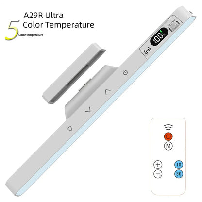 Touch Table Lamp Magnetic Desk Lamp Bulit-in Rechargeable Battery for Reading Cabinet Mirror Bedside Rechargeable Night Lights
