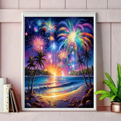 1pc Paint by Numbers Kit for Adults Beginner on Canvas, Painting Kits for Adults, DIY Hobbies for Women, Frameelss
